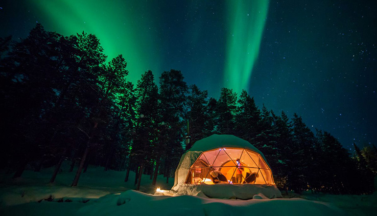 Aurora Boreal en Finlandia