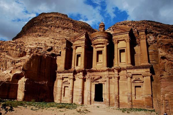 La ciudad de Petra en Jordania