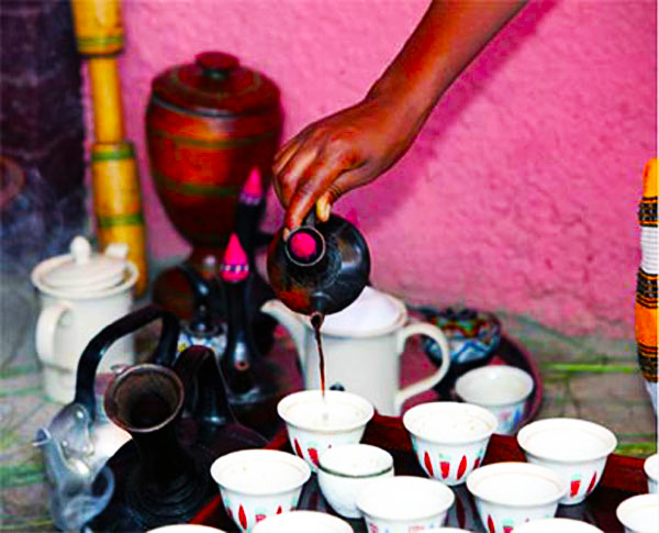 Ceremonia del café en Etiopía