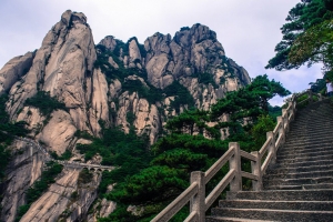 Montañas Huangshan en China