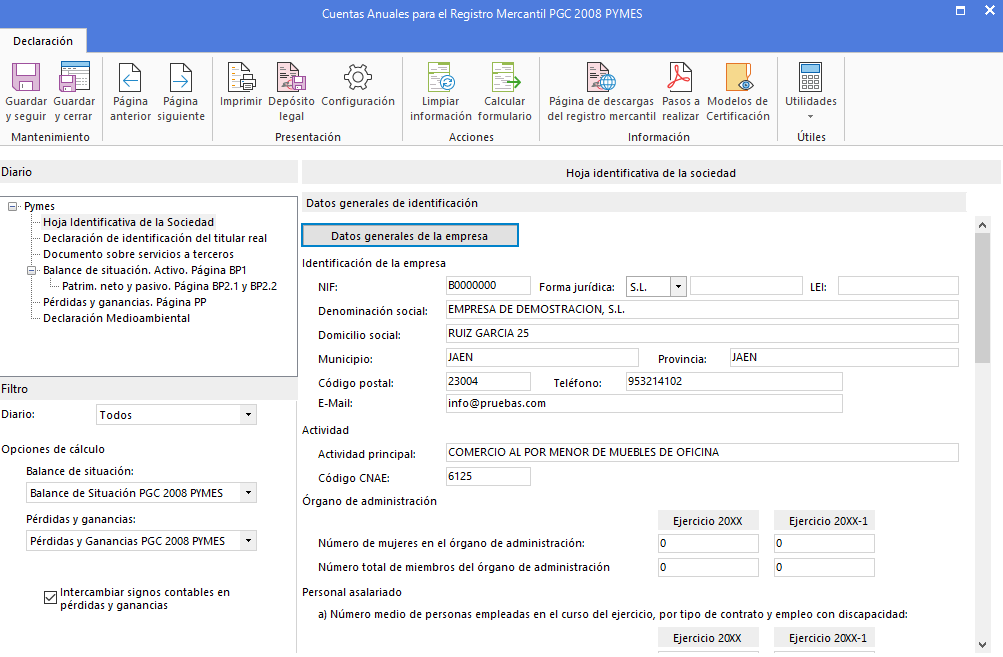 Verificación en la plataforma
